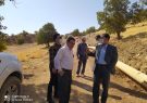 بازدید میدانی مدیر عامل شرکت گازاستان ایلام از پروژه گازرسانی به دو شهر باقیمانده استان