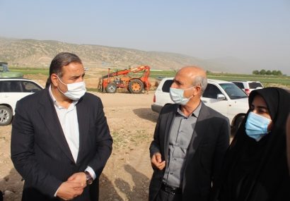 عملیات اجرایی کنارگذر شهر ایوان شتاب می گیرد