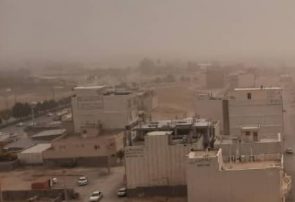 گرد و غبار شدید در ایلام گرد و غبار شدید در ایلام
