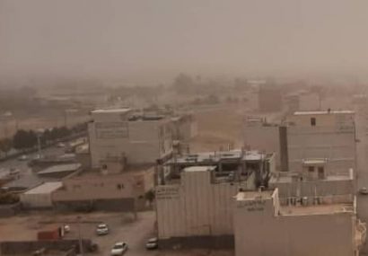 گرد و غبار شدید در ایلام گرد و غبار شدید در ایلام