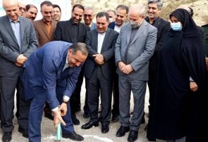 آئین آغاز عملیات اجرائی قطعه اول اتصال راه آهن محور ایلام _ ایوان به شبکه ریلی کشور