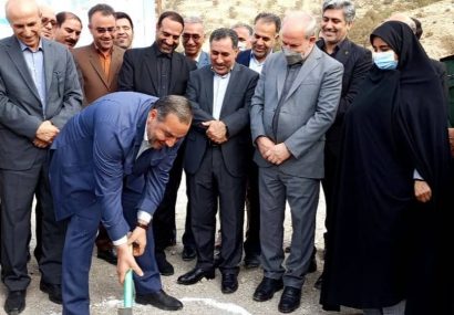 آئین آغاز عملیات اجرائی قطعه اول اتصال راه آهن محور ایلام _ ایوان به شبکه ریلی کشور