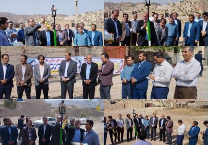مشعل گاز در روستاهای تختان و آگره‌بید دهلران روشن شد