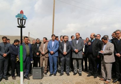 ۶ روستا و واحد صنعتی در دره‌شهر گازدار شد