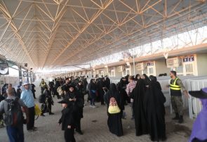 تردد ۱۳۱ هزار زائر از مرز مهران در محرم