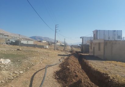 اجرای بیش از ۸ هزار متر توسعه و اصلاح شبکه توزیع و خط انتقال آب در شهرستان سیروان