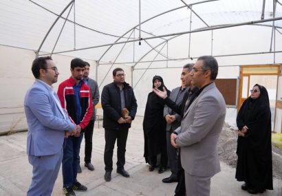 مدیرعامل شرکت گاز به دیدار دانش آموز معلول ایلامی رفت مدیرعامل شرکت گاز به دیدار دانش آموز معلول ایلامی رفت