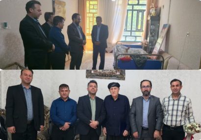 تجدید میثاق مدیرعامل و جمعی از کارکنان شرکت گاز ایلام با آرمان‌های شهدا در هفته دولت