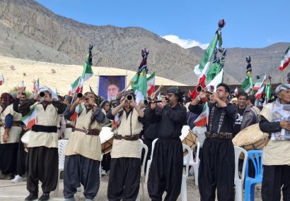 برگزاری آیین سنتی چمر و چوپی در ملکشاهی با حضور پرشور ایلات و عشایر