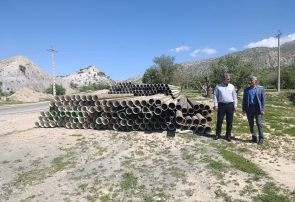 رفع تنش آبی در ۱۰ روستای شهرستان چوار با توسعه ۱۵ هزار متر شبکه توزیع و خطوط انتقال