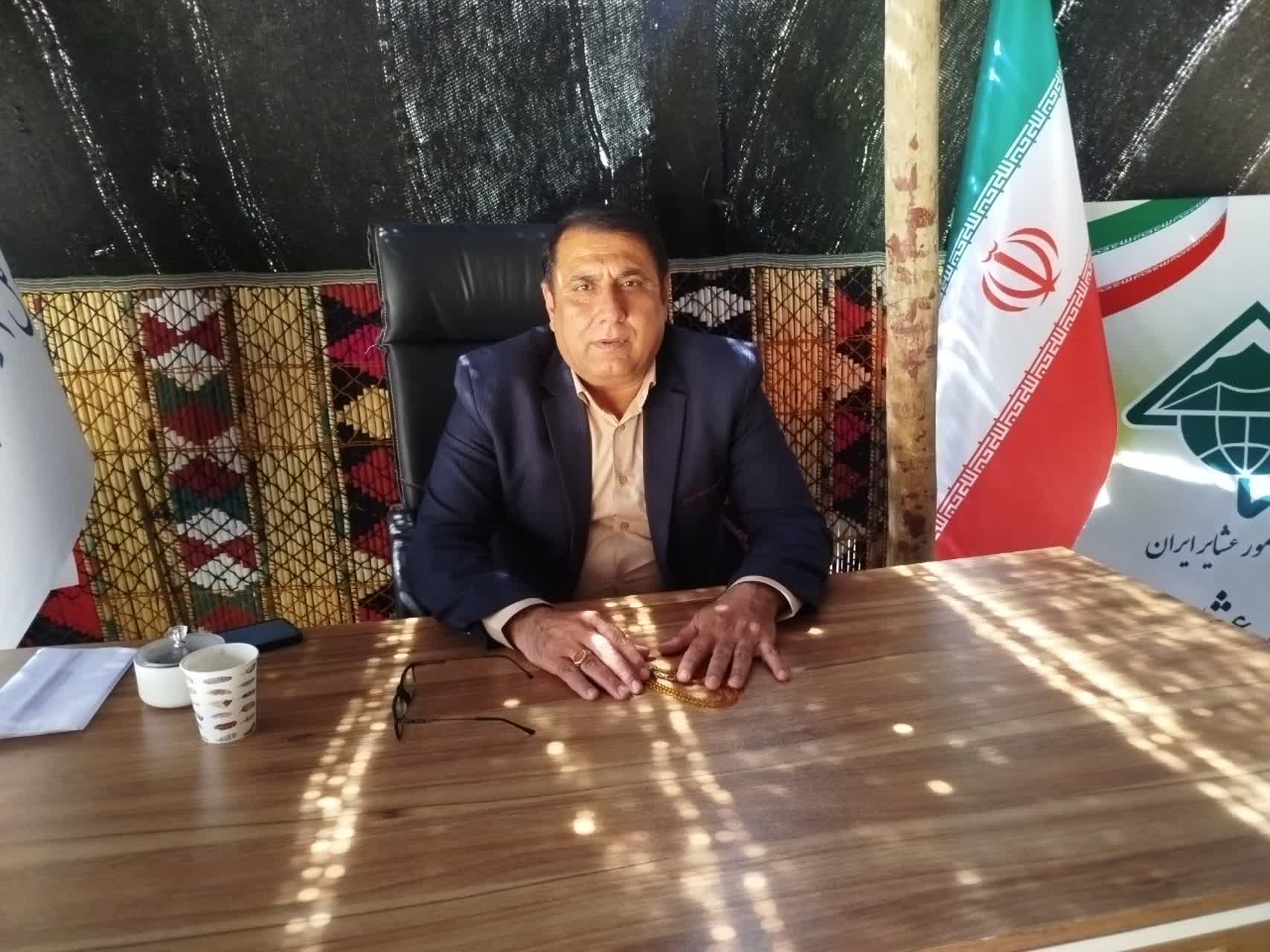 سیاه چادر خدمت؛مدیرکل عشایری ایلام در قامت یک عشایر
