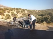 ۳ فوتی در واژگونی و آتشسوزی پژو ۴۰۵ در کمربندی شرقی ایلام ۳ فوتی در واژگونی و آتشسوزی پژو ۴۰۵ در کمربندی شرقی ایلام